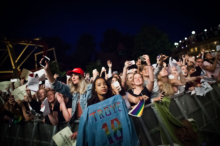 2016-09-09 - Troye Sivan från Gröna Lund, Stockholm