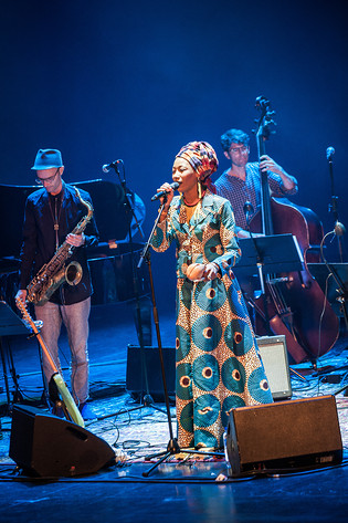 2016-10-07 - Fatoumata Diawara & Stockholm Art Orchestra från Stockholm Jazz Festival, Stockholm