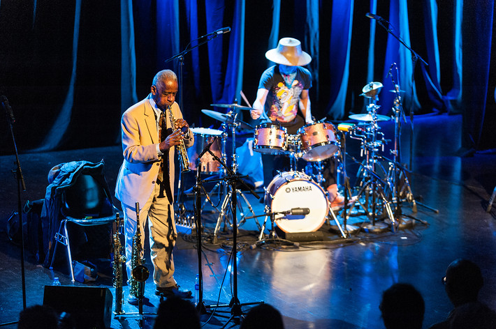 2016-10-08 - Roscoe Mitchell & Kikanju Baku från Stockholm Jazz Festival, Stockholm