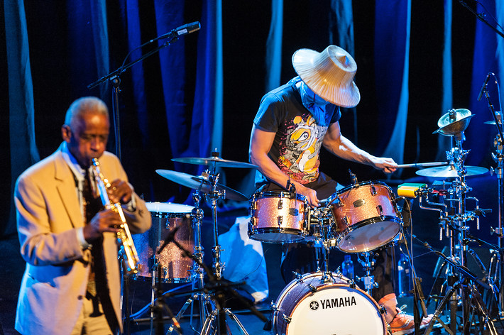 2016-10-08 - Roscoe Mitchell & Kikanju Baku från Stockholm Jazz Festival, Stockholm