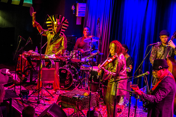 2016-11-13 - Idris Ackamoor & The Pyramids från Fasching, Stockholm