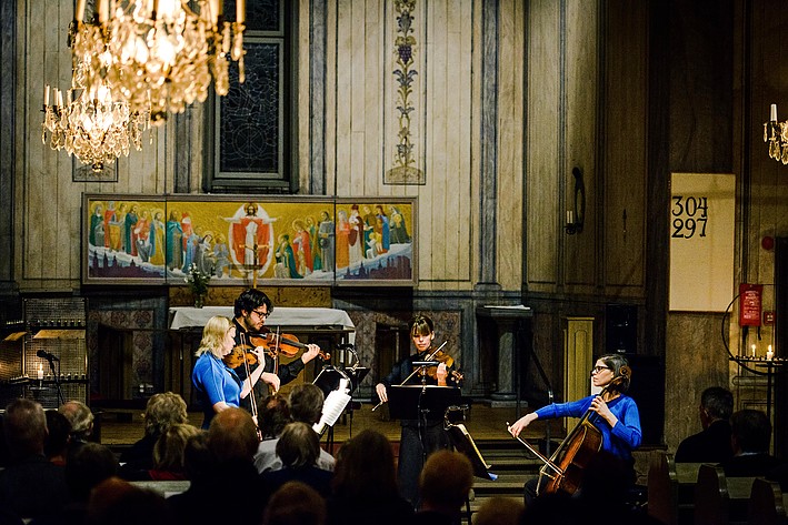 2016-11-25 - Chiaroscuro Quartet från Allhelgonakyrkan, Stockholm