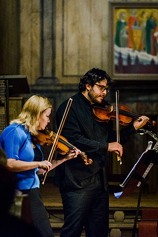 2016-11-25 - Chiaroscuro Quartet från Allhelgonakyrkan, Stockholm