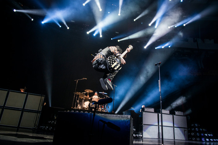 2017-01-27 - Green Day från Globen, Stockholm