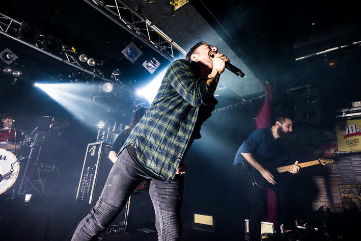 2017-02-07 - The Dillinger Escape Plan från Debaser Strand, Stockholm