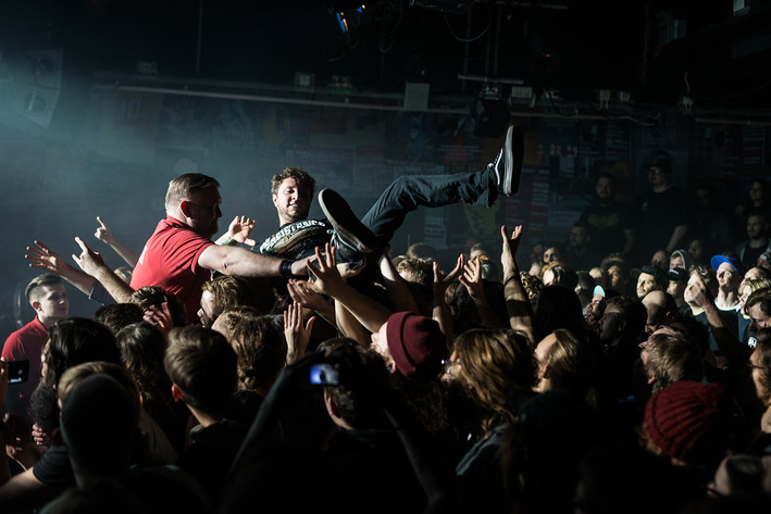 2017-02-07 - The Dillinger Escape Plan från Debaser Strand, Stockholm