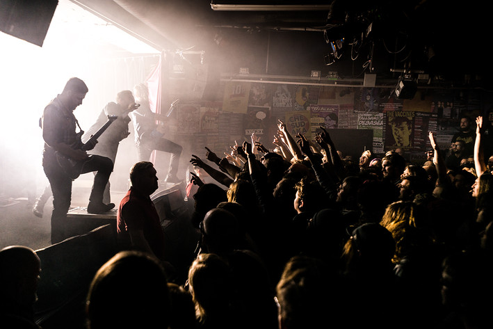 2017-02-07 - The Dillinger Escape Plan från Debaser Strand, Stockholm