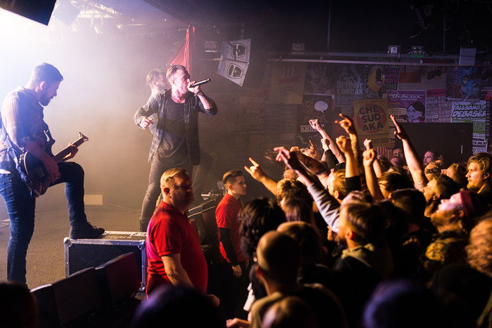 2017-02-07 - The Dillinger Escape Plan från Debaser Strand, Stockholm