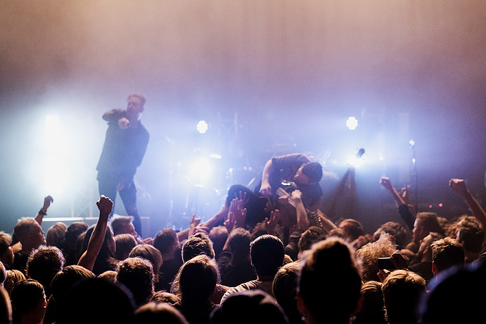2017-02-08 - The Dillinger Escape Plan från Pustervik, Göteborg