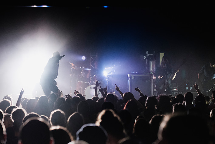 2017-02-08 - The Dillinger Escape Plan från Pustervik, Göteborg