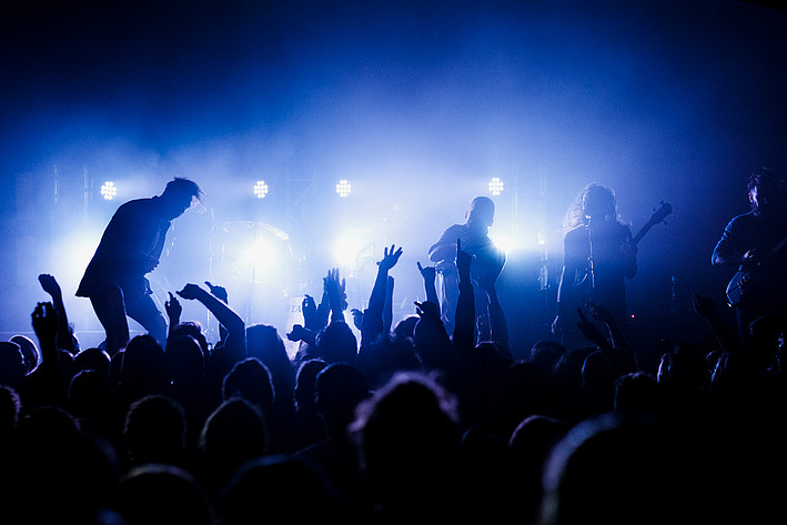 2017-02-08 - The Dillinger Escape Plan från Pustervik, Göteborg