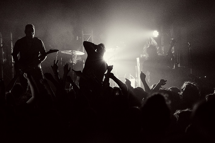 2017-02-08 - The Dillinger Escape Plan från Pustervik, Göteborg