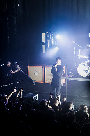 2017-02-08 - The Dillinger Escape Plan från Pustervik, Göteborg