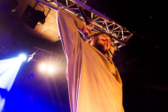 2017-02-15 - Post Malone från Debaser Strand, Stockholm
