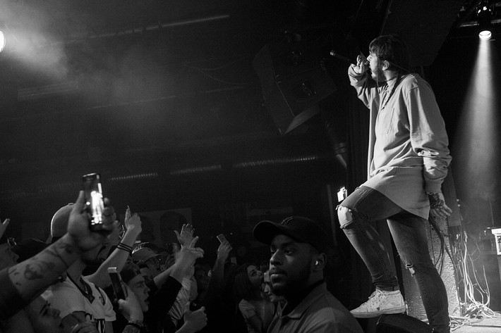 2017-02-15 - Post Malone från Debaser Strand, Stockholm