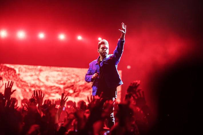 2017-02-17 - The Weeknd från Globen, Stockholm