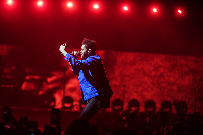 2017-02-17 - The Weeknd från Globen, Stockholm