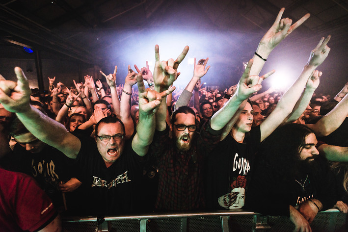 2017-03-07 - Gojira från Münchenbryggeriet, Stockholm