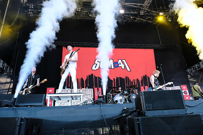 2017-06-08 - Sum 41 från Greenfield Festival, Interlaken