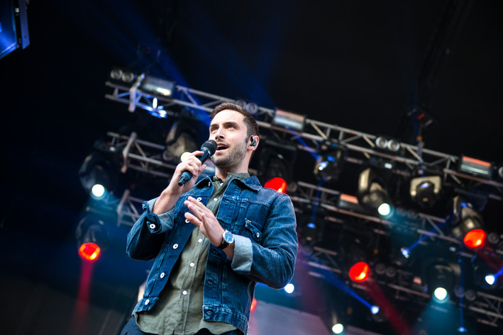 2017-06-08 - Måns Zelmerlöw från Gröna Lund, Stockholm