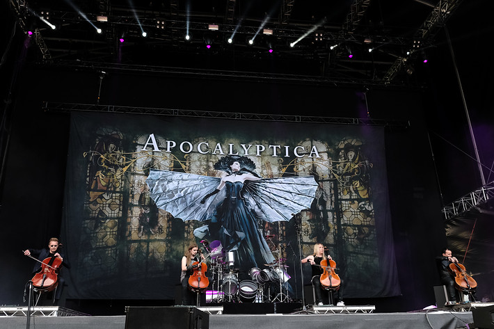 2017-06-09 - Apocalyptica från Greenfield Festival, Interlaken