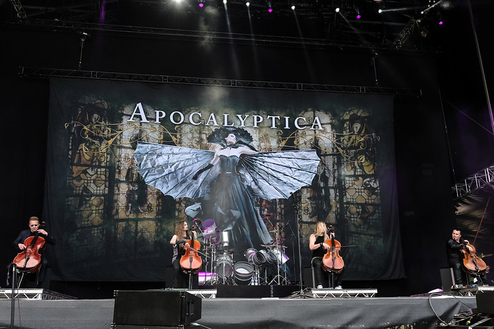 2017-06-09 - Apocalyptica från Greenfield Festival, Interlaken