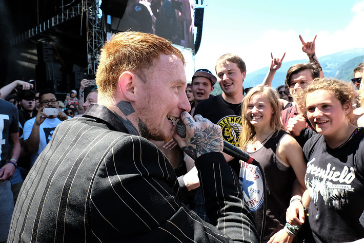 2017-06-10 - Frank Carter & The Rattlesnakes från Greenfield Festival, Interlaken