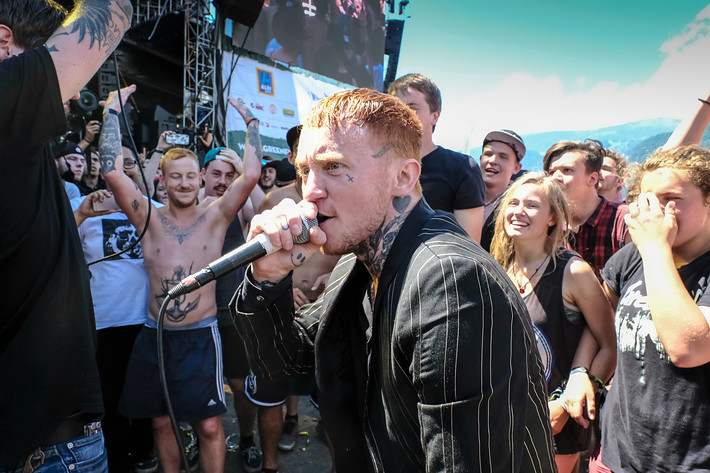 2017-06-10 - Frank Carter & The Rattlesnakes från Greenfield Festival, Interlaken