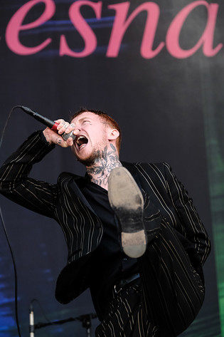 2017-06-10 - Frank Carter & The Rattlesnakes från Greenfield Festival, Interlaken