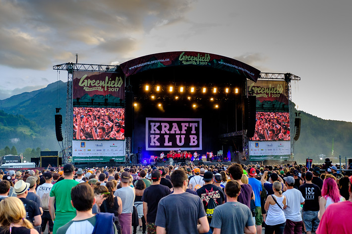 2017-06-10 - Kraftklub från Greenfield Festival, Interlaken