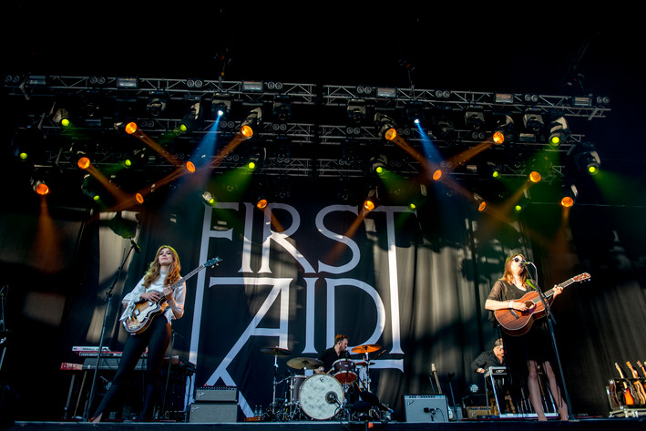 2017-06-19 - First Aid Kit från Gröna Lund, Stockholm 2017-06-19 - First Aid Kit från Gröna Lund, Stockholm