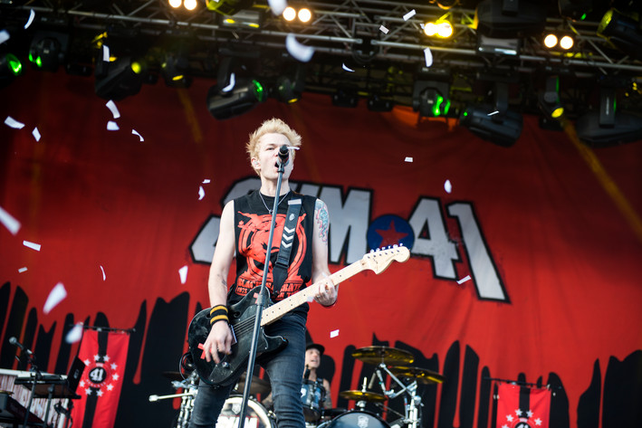 2017-06-21 - Sum 41 från Gröna Lund, Stockholm
