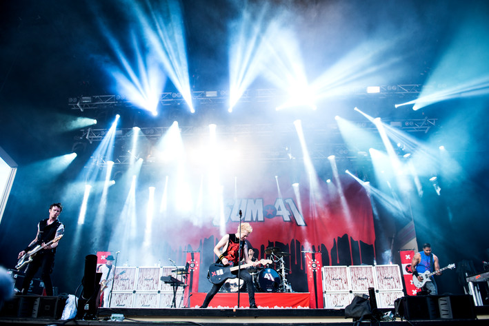 2017-06-21 - Sum 41 från Gröna Lund, Stockholm