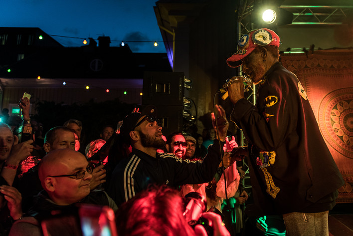 2017-06-24 - Lee Scratch Perry & Mad Professor från Trädgård de luxe, Växjö