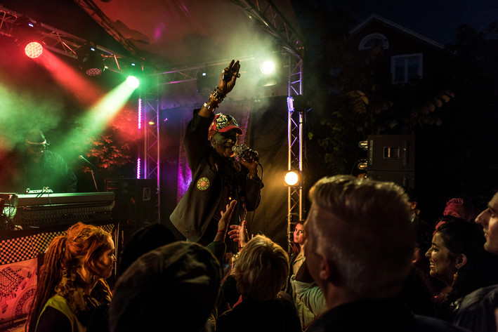 2017-06-24 - Lee Scratch Perry & Mad Professor från Trädgård de luxe, Växjö