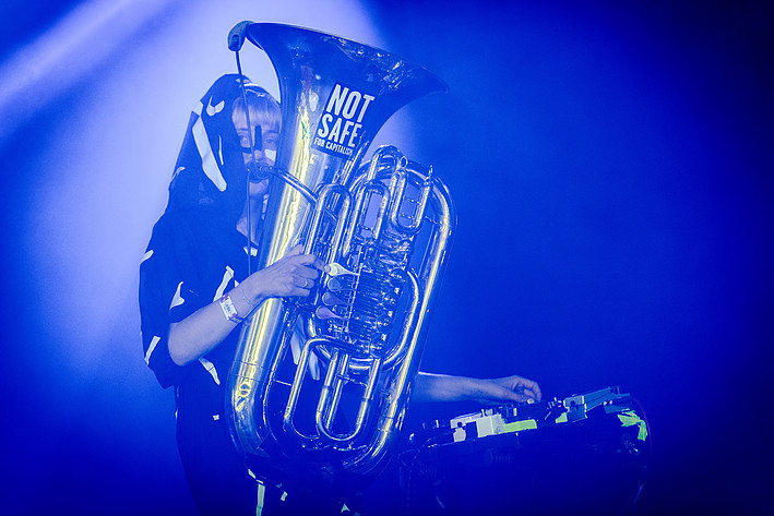 2017-07-01 - Jenny Hval från Roskildefestivalen, Roskilde