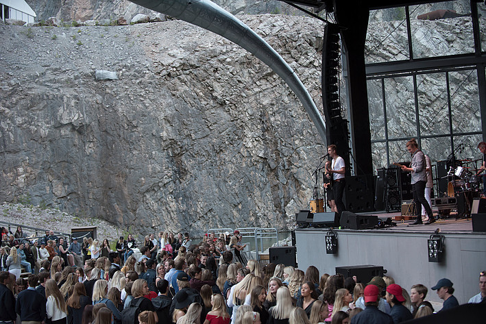 2017-07-01 - Hökartorget från Dalhalla, Rättvik
