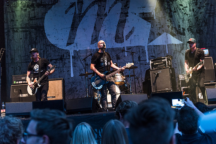2017-07-07 - Millencolin från Peace & Love, Borlänge