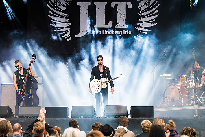 2017-07-08 - John Lindberg Trio från Peace & Love, Borlänge