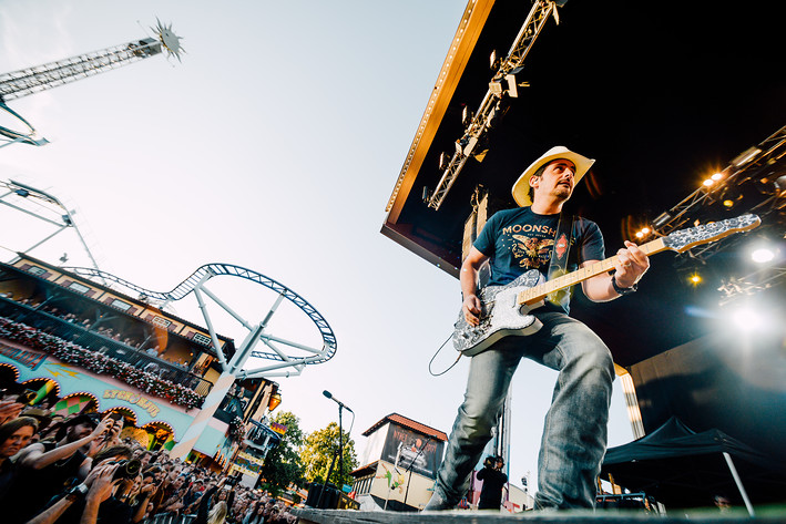2017-07-25 - Brad Paisley från Gröna Lund, Stockholm