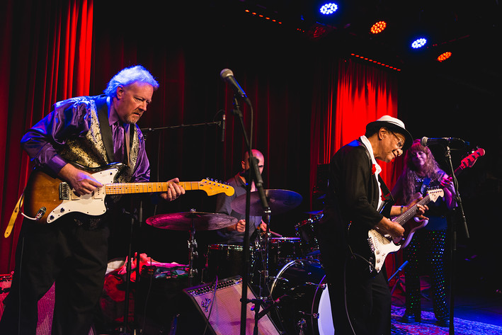2017-08-03 - Beverly Guitar Watkins & the King Bees från Fasching, Stockholm