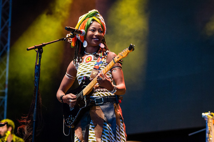 2017-08-11 - Fatoumata Diawara & Hindi Zahra från Way Out West, Göteborg