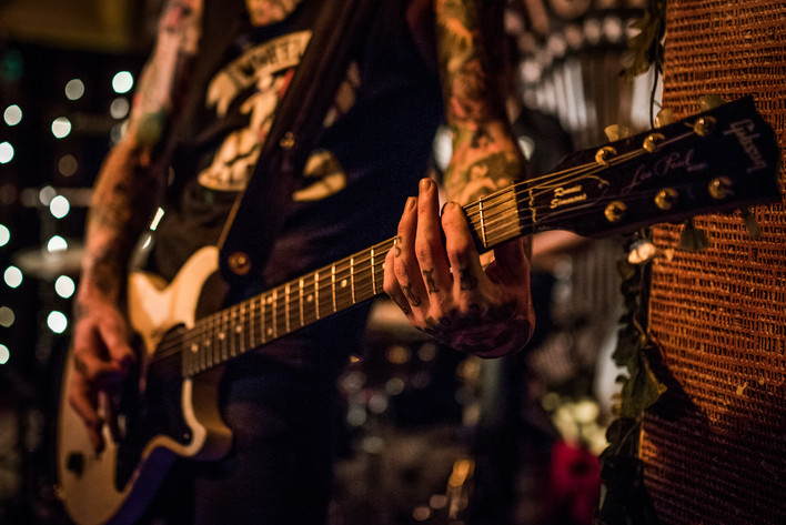2017-08-13 - Richie Ramone från Kafé de luxe, Växjö