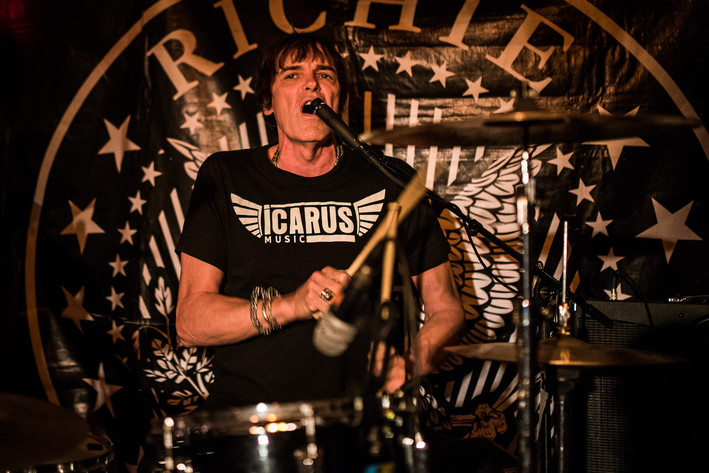 2017-08-13 - Richie Ramone från Kafé de luxe, Växjö
