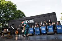 2017-08-19 - Malin Wättring Kvartett & Bohuslän Big Band från Vitabergsparken, Stockholm