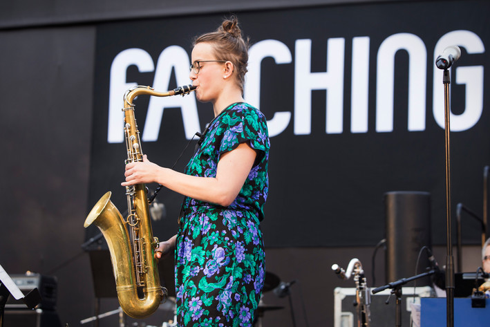 2017-08-19 - Malin Wättring Kvartett & Bohuslän Big Band från Vitabergsparken, Stockholm