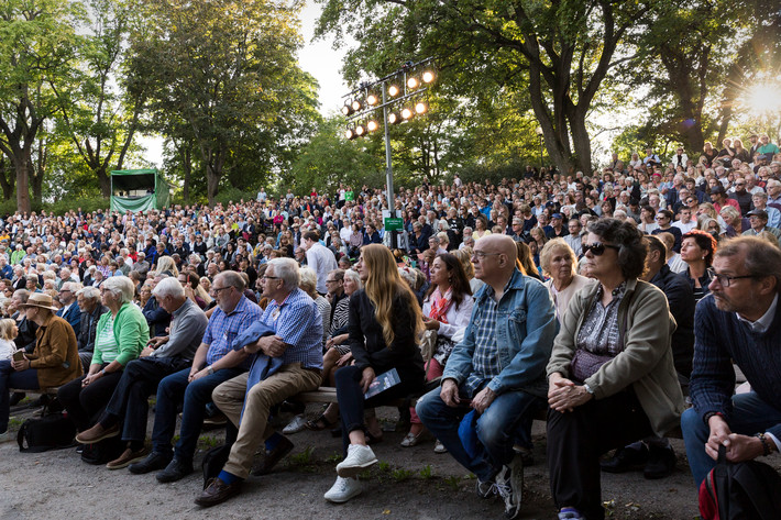 2017-08-19 - Malin Wättring Kvartett & Bohuslän Big Band från Vitabergsparken, Stockholm