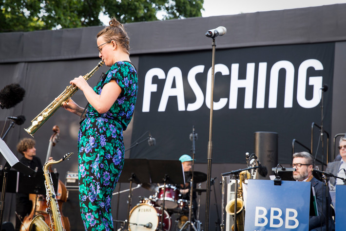 2017-08-19 - Malin Wättring Kvartett & Bohuslän Big Band från Vitabergsparken, Stockholm