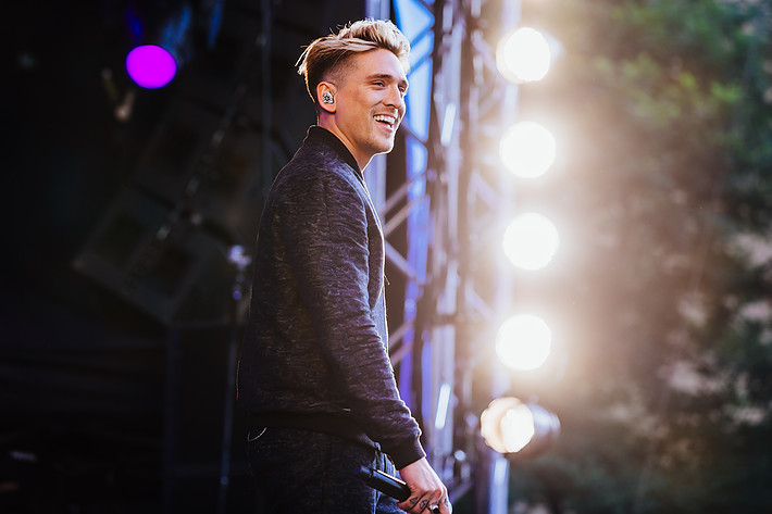 2017-08-20 - Danny Saucedo från Götaplatsen, Göteborg