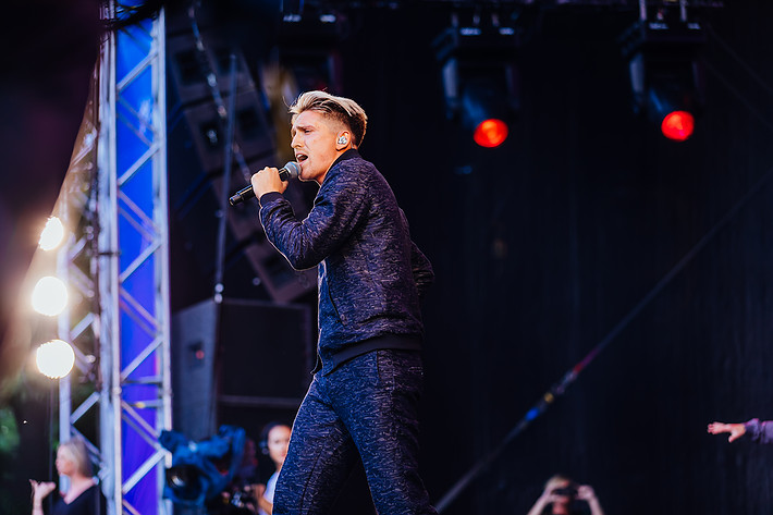 2017-08-20 - Danny Saucedo från Götaplatsen, Göteborg